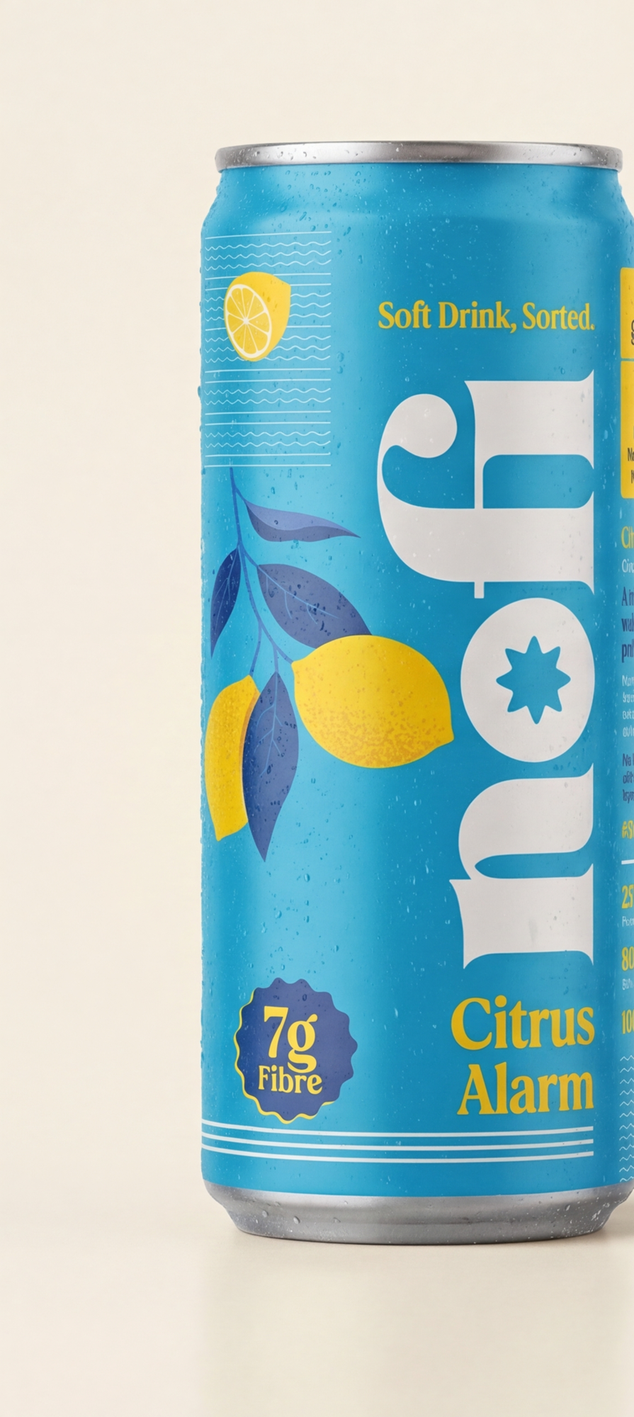 NOFI Prebiotic Soft Drink – Ginger Lime