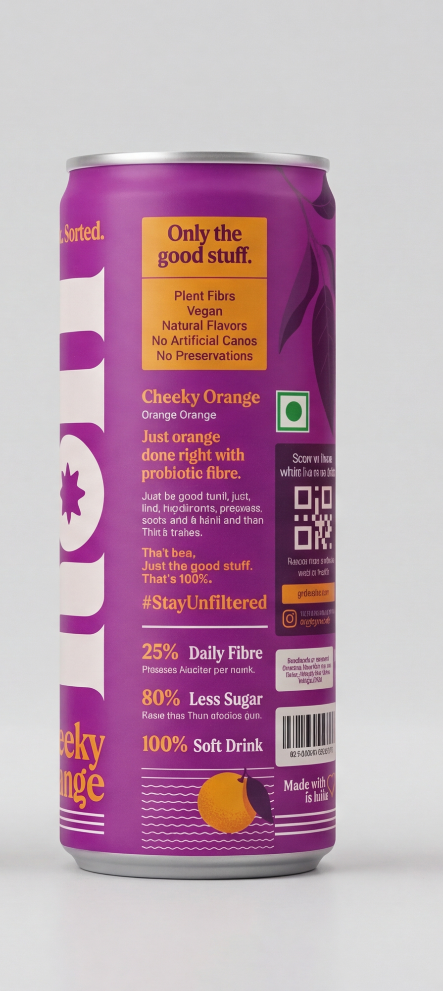 NOFI Prebiotic Soft Drink – Orange