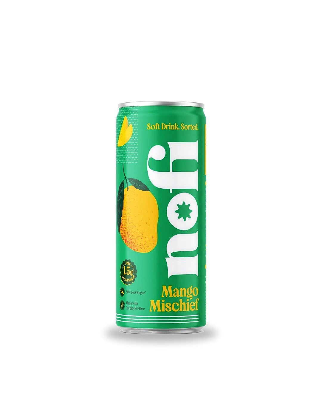 Front of the Mango Mischief can